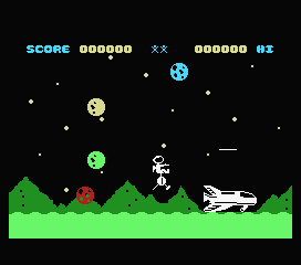 Space Walk screenshot 4 for MSX
